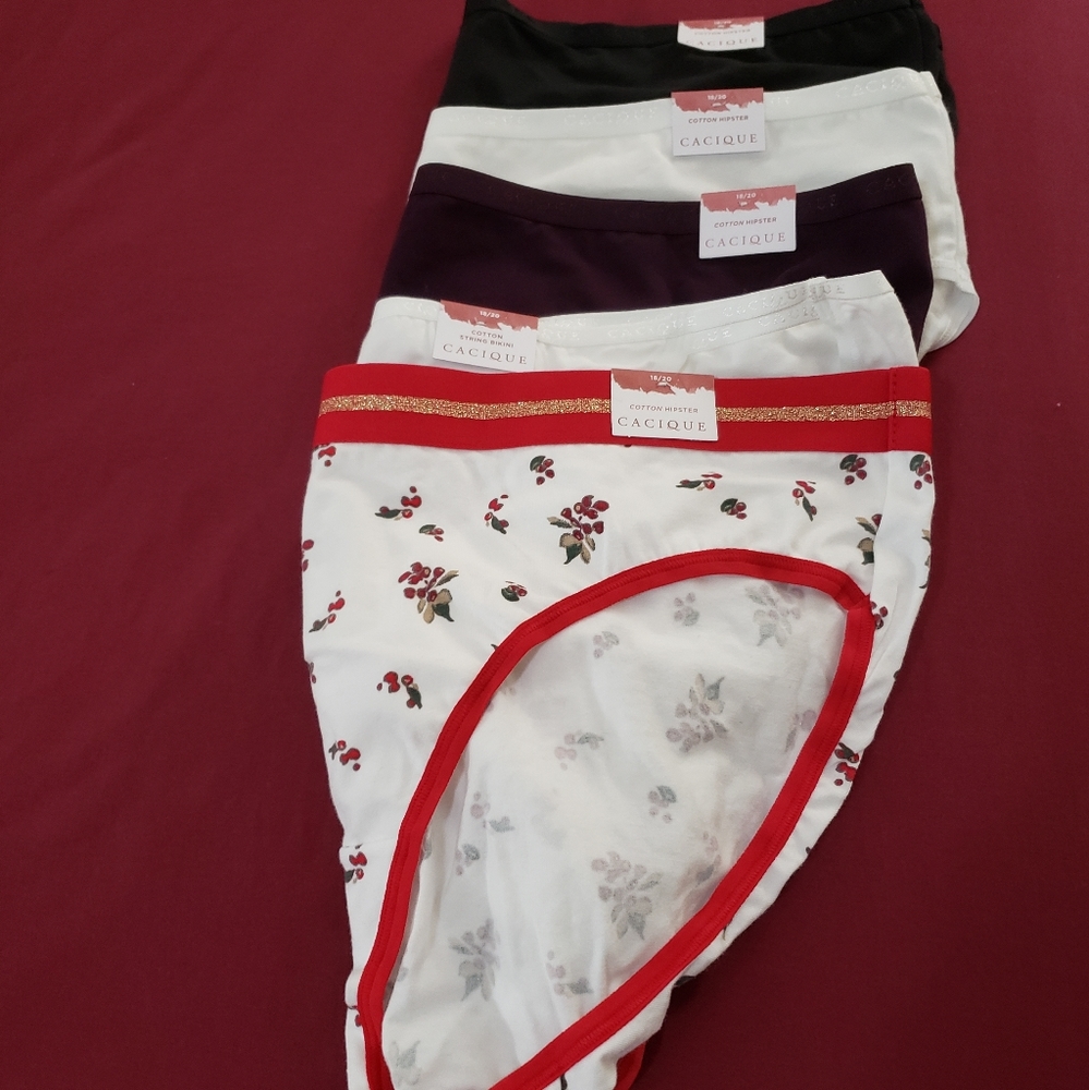 Cacique Cotton Hipsters, size 18/20